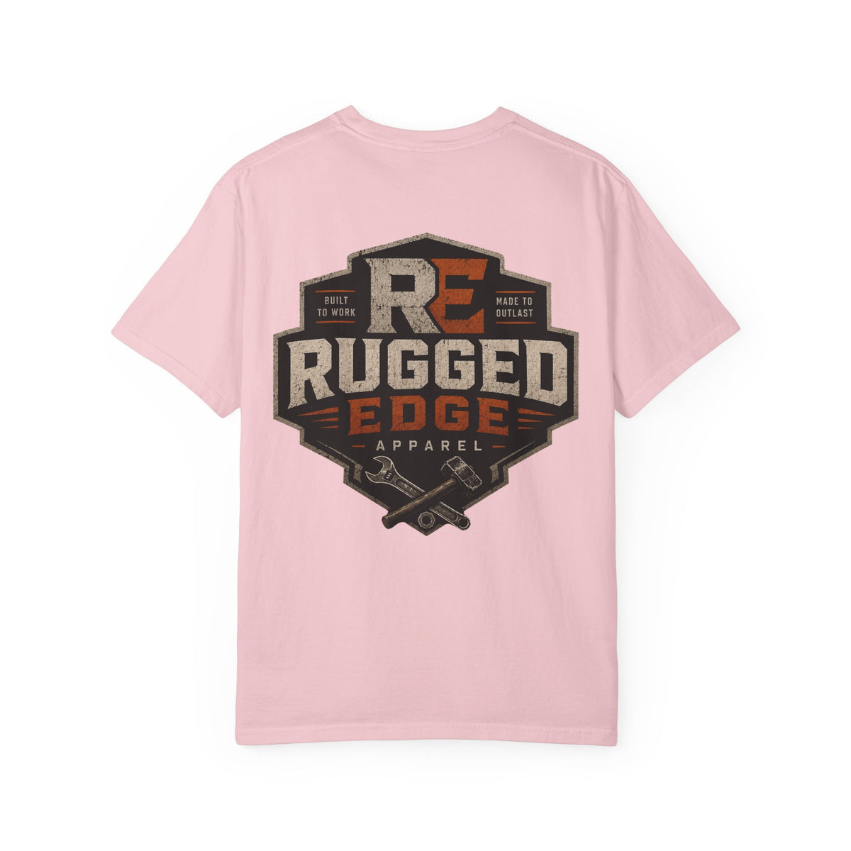 Rugged Edge Logo T-Shirt — Vintage Workwear Graphic Tee
