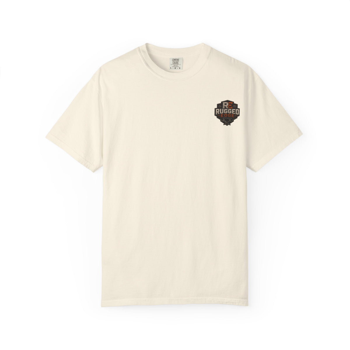 Rugged Edge Logo T-Shirt — Vintage Workwear Graphic Tee