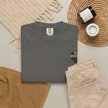 Rugged Edge Logo T-Shirt — Vintage Workwear Graphic Tee