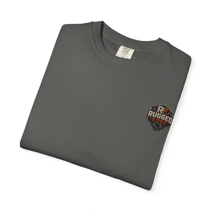 Rugged Edge Logo T-Shirt — Vintage Workwear Graphic Tee