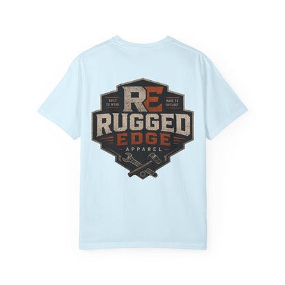Rugged Edge Logo T-Shirt — Vintage Workwear Graphic Tee