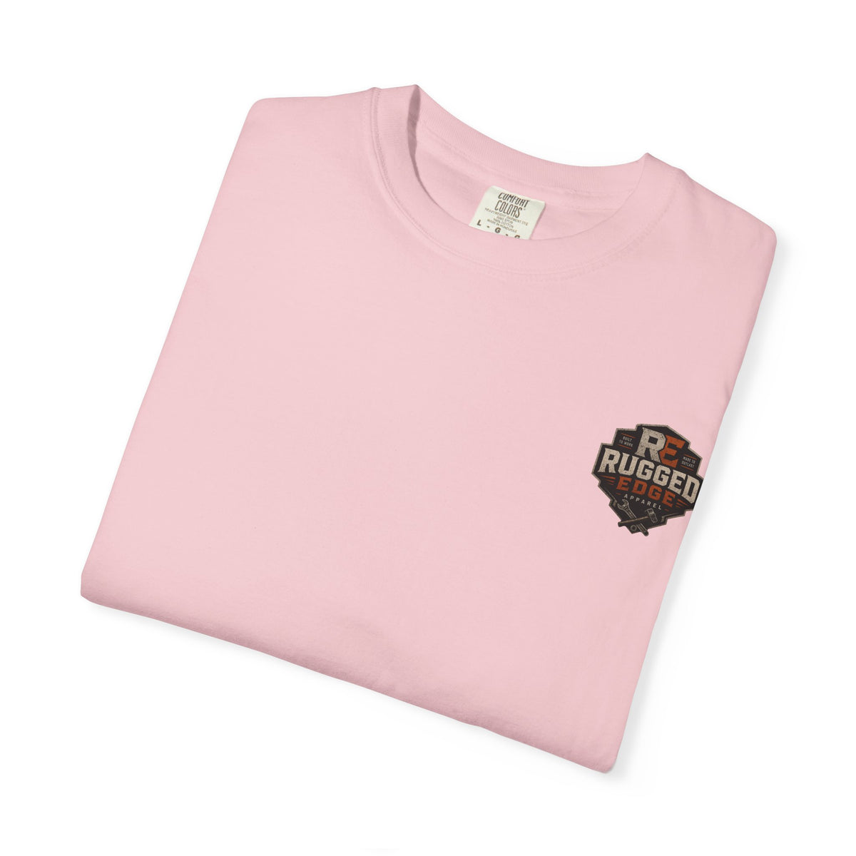 Rugged Edge Logo T-Shirt — Vintage Workwear Graphic Tee