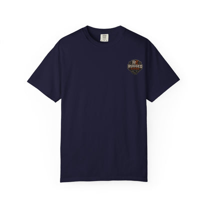 Rugged Edge Logo T-Shirt — Vintage Workwear Graphic Tee