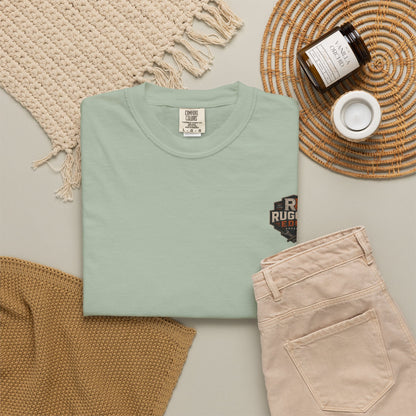 Rugged Edge Logo T-Shirt — Vintage Workwear Graphic Tee