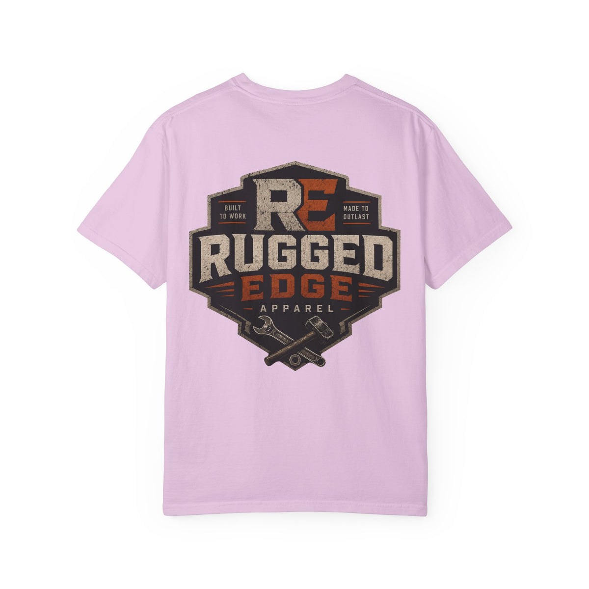Rugged Edge Logo T-Shirt — Vintage Workwear Graphic Tee
