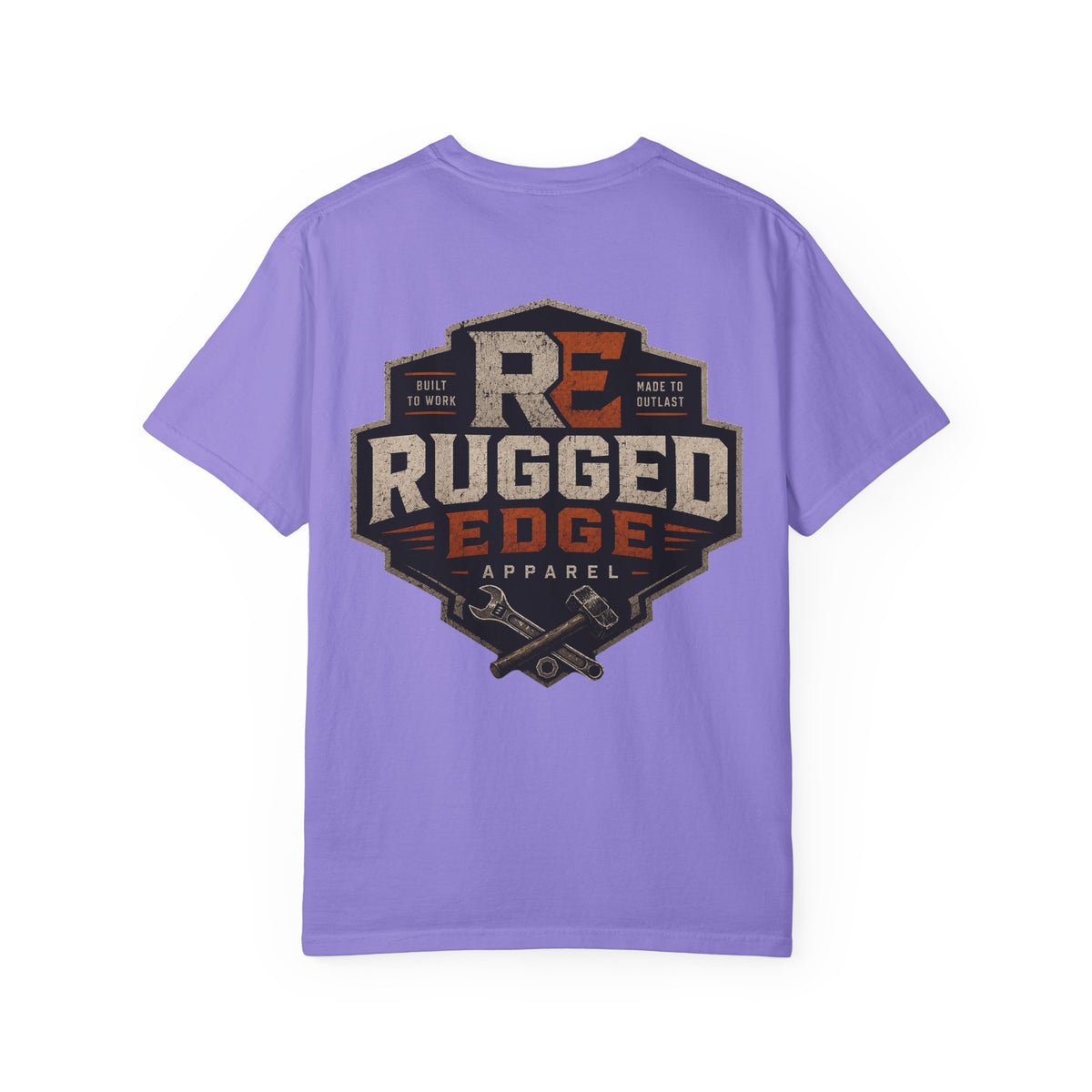 Rugged Edge Logo T-Shirt — Vintage Workwear Graphic Tee