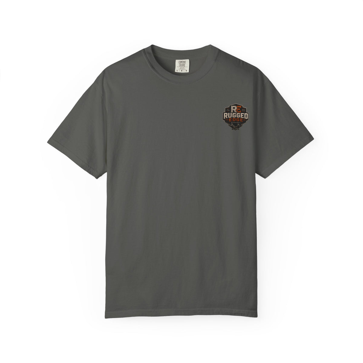 Rugged Edge Logo T-Shirt — Vintage Workwear Graphic Tee