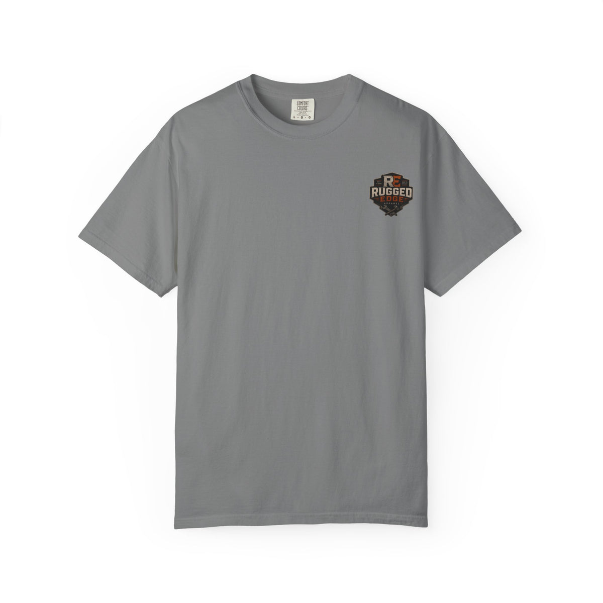 Rugged Edge Logo T-Shirt — Vintage Workwear Graphic Tee