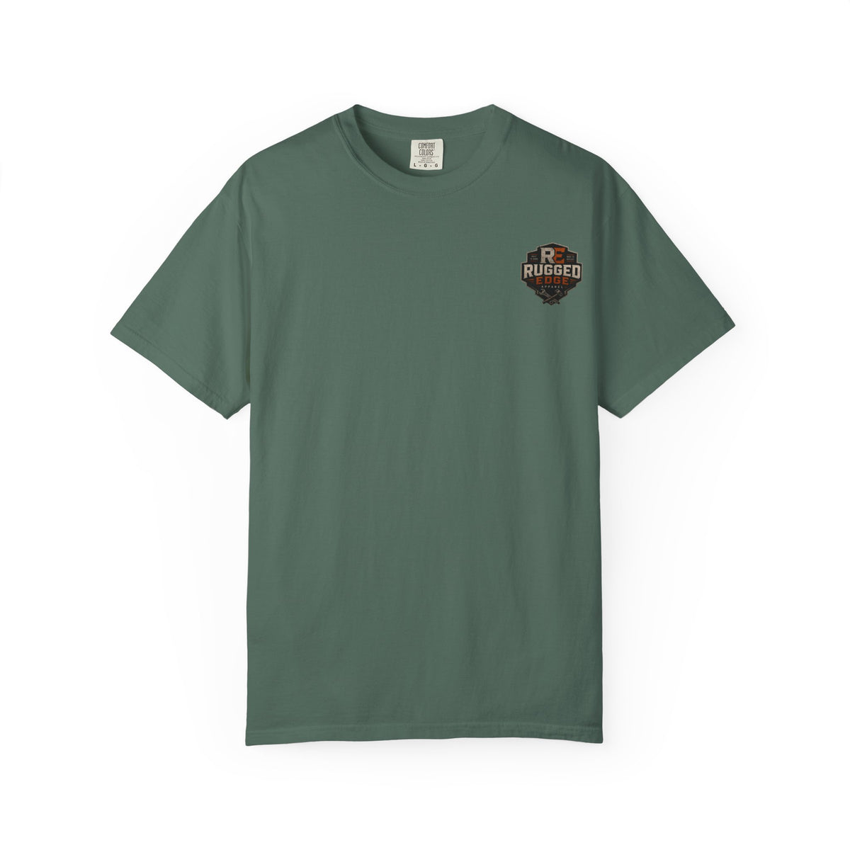 Rugged Edge Logo T-Shirt — Vintage Workwear Graphic Tee