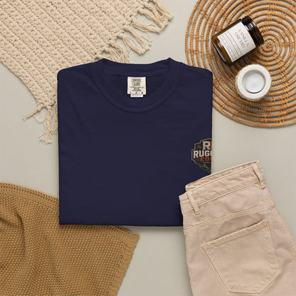 Rugged Edge Logo T-Shirt — Vintage Workwear Graphic Tee