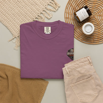 Rugged Edge Logo T-Shirt — Vintage Workwear Graphic Tee