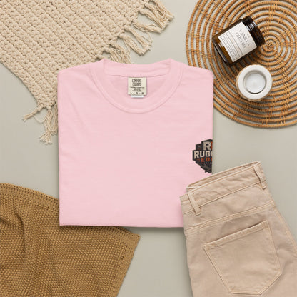 Rugged Edge Logo T-Shirt — Vintage Workwear Graphic Tee