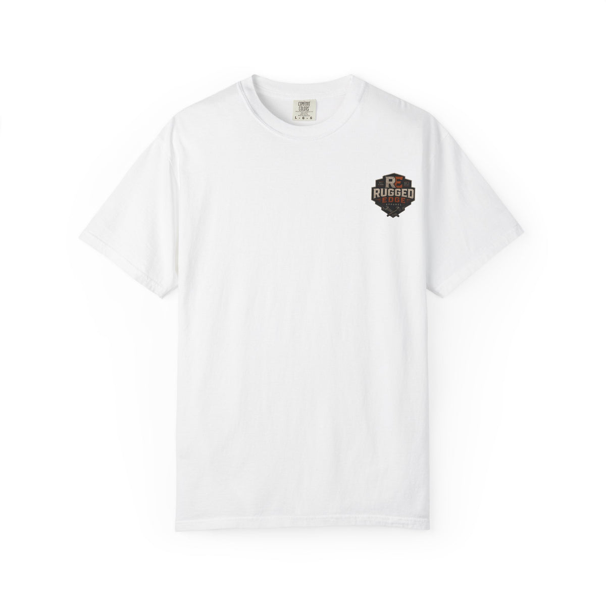 Rugged Edge Logo T-Shirt — Vintage Workwear Graphic Tee